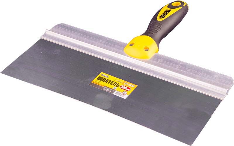 Шпатель MASTERTOOL AL-PROFI 300х85 мм TPR ручка ударний 19-5330 view 1