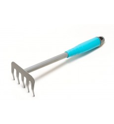 Граблі садові MASTERTOOL 5 зубів 300×90 мм з пластиковою ручкою 14-6183