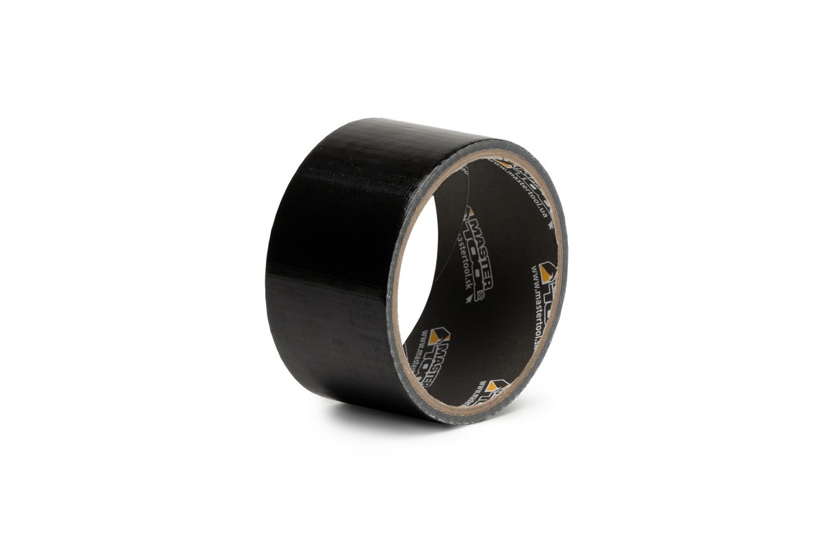 Стрічка армована MASTERTOOL GripBond Pro Power t 80°C 50 мм×5 м чорна 77-2605 view 2
