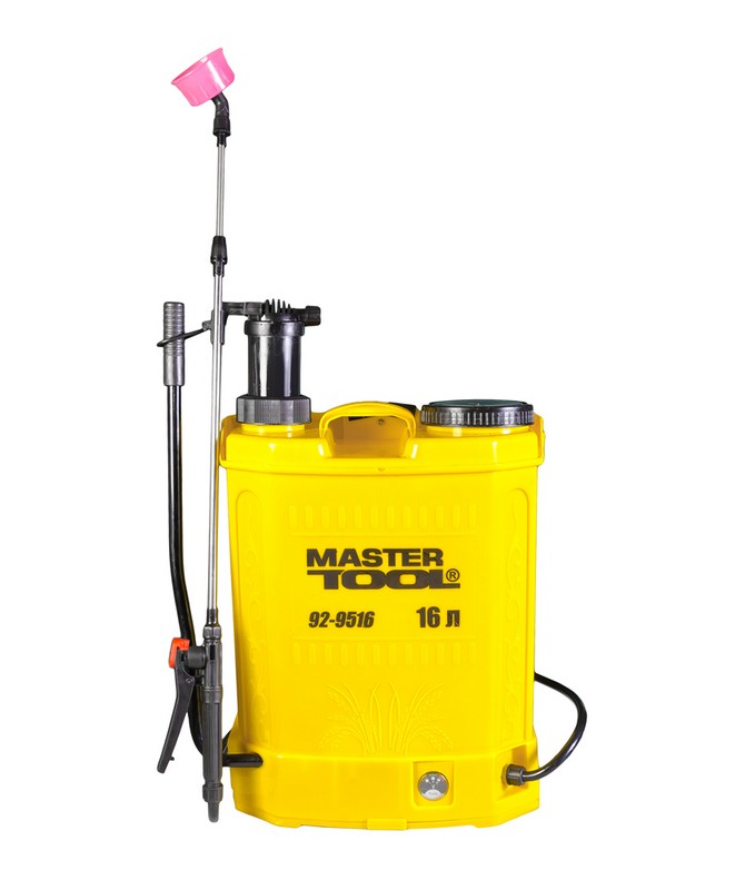 Обприскувач акумуляторний MASTERTOOL "Classic" комбінований 16 л 12V 8Ah 92-9516 view 3