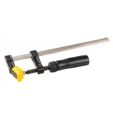 Струбцина столярна MASTERTOOL F-Type 200×50 мм 1700 Н дерев'яна ручка DIN 5117 07-0001