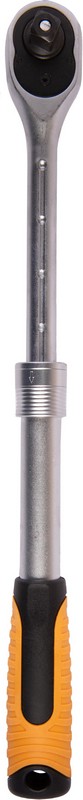 Набір головок 1/2" 8–32 мм, CrV (50BV30), тріскачка телескопічна 72Т, 26 шт, металевий кейс, PROFI MASTERTOOL 78-4126 view 7