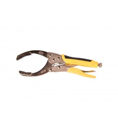 Кліщі затискні для масляного фільтра MASTERTOOL 240 мм Ø50-105 мм 07-0906
