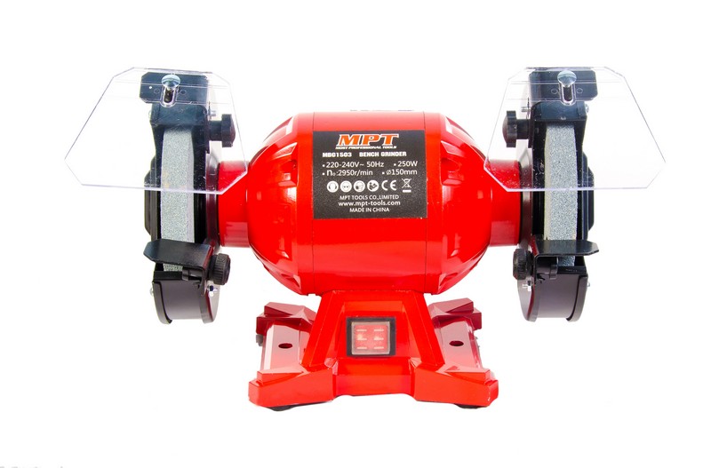 Машина точильна MPT PROFI 150х12.7 мм 250 Вт 2950 об/хв мідна обмотка MBG1503 view 2