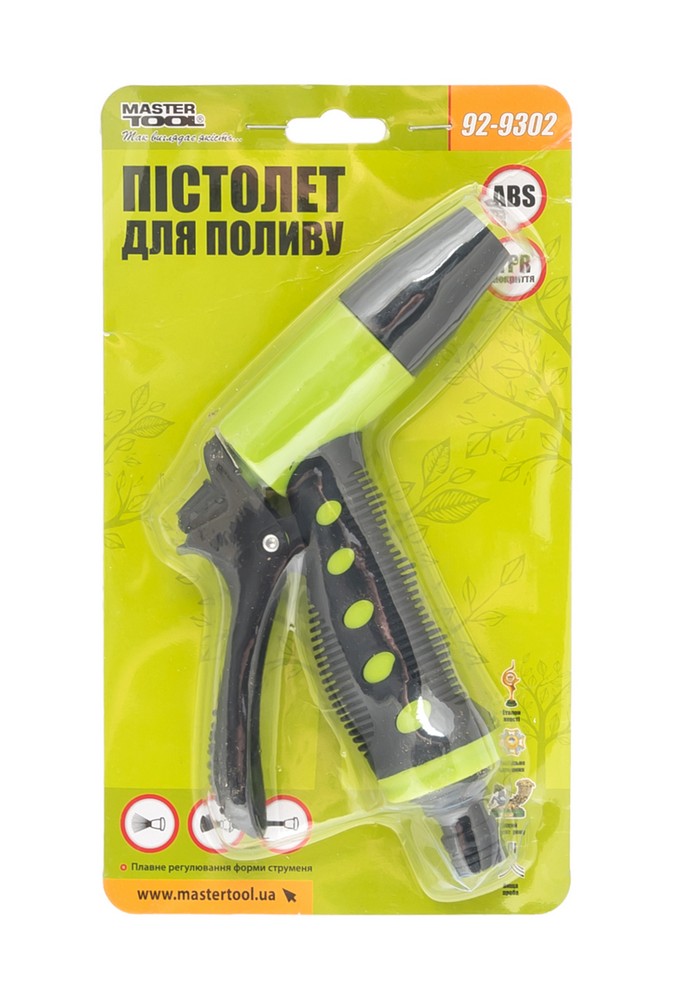 Пістолет для поливу MASTERTOOL SOFT LINE ½" з регулюванням напору TPR покриття 92-9302 view 5