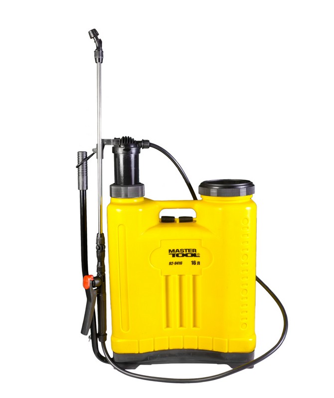 Обприскувач гідравлічний ранцевий MASTERTOOL 16 л штанга 55-100 см 92-9416 view 3