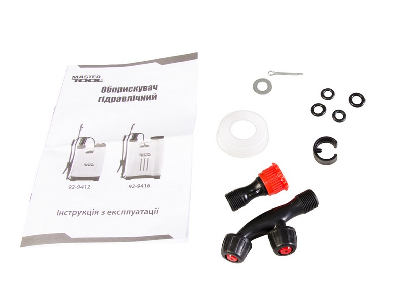 Обприскувач гідравлічний ранцевий MASTERTOOL 16 л штанга 55-100 см 92-9416 view 8