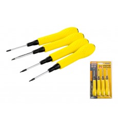 Викрутки прецизійні MASTERTOOL набір 4 шт T5/T6/PH00/Spanner 40-0190