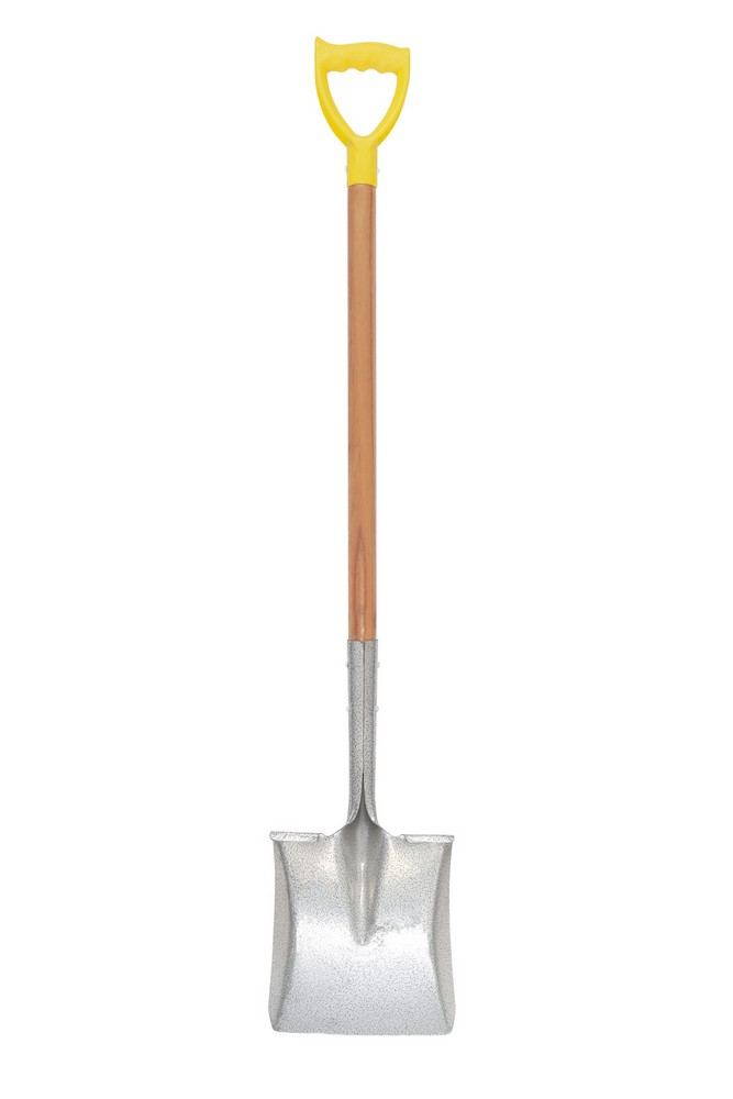 Лопата совкова MASTERTOOL 225х275х1200 мм молоткове фарбування з дерев'яною ручкою та держаком 14-6269 view 2