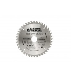 Диск пильний для дерева MASTERTOOL з твердосплавними напайками 200×32×40T адаптер 32-30/32-25.4 08-7204