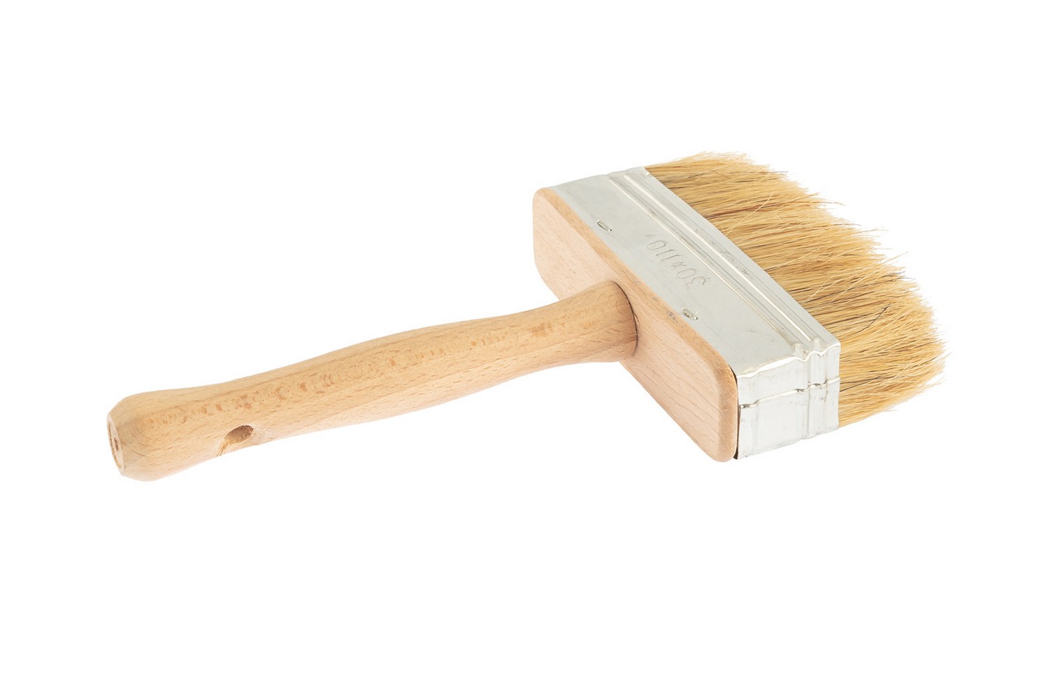 Макловиця MASTERTOOL 110×30 мм натуральна щетина з дерев'яною ручкою 91-9211 view 2