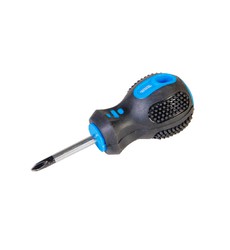 Викрутка хрестова магнітна MASTERTOOL PH1х38 мм ручка з TPR покриттям 48-5138