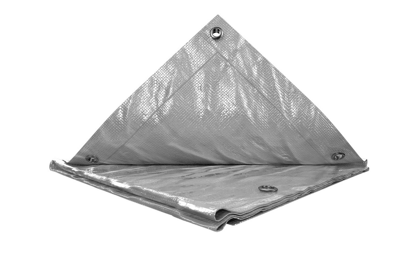 Тент універсальний TARPAULIN 2 × 3 м 110 г/м² Silver 79-7203