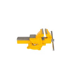 Лещата слюсарні настільні поворотні MASTERTOOL 125 мм з ковадлом 07-0212