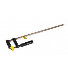 Струбцина столярна MASTERTOOL F-Type 800×120 мм 3200 Н дерев'яна ручка DIN 5117 07-0006