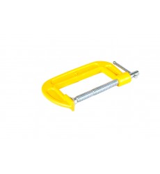 Струбцина столярна металева MASTERTOOL G-Type 100 мм 07-0310