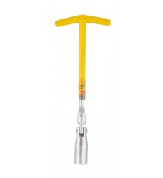 Ключ свічковий MASTERTOOL 21 мм Т-Type із шарніром 73-0101