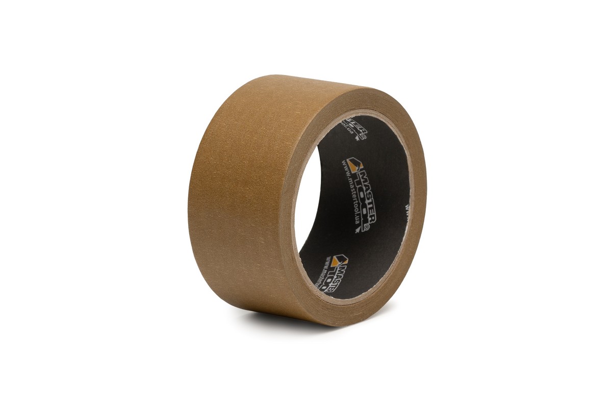 Стрічка малярна високотемпературна MASTERTOOL GripBond Pro High-Temp 48 мм×20 м коричнева 79-9891 view 2