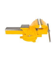 Лещата слюсарні настільні поворотні MASTERTOOL 200 мм з ковадлом 07-0220