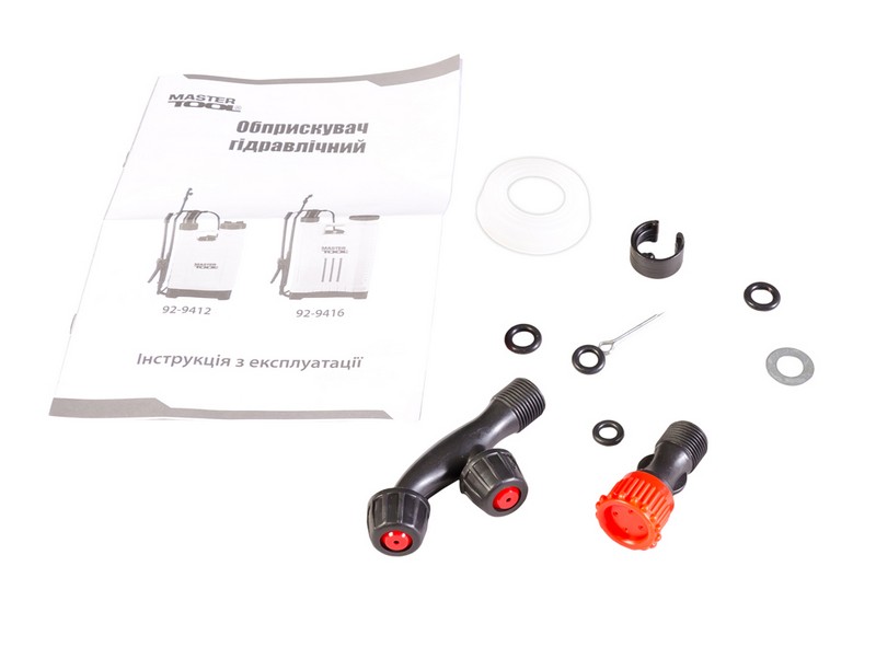 Обприскувач гідравлічний ранцевий MASTERTOOL 12 л штанга 50-90 см 92-9412 view 7