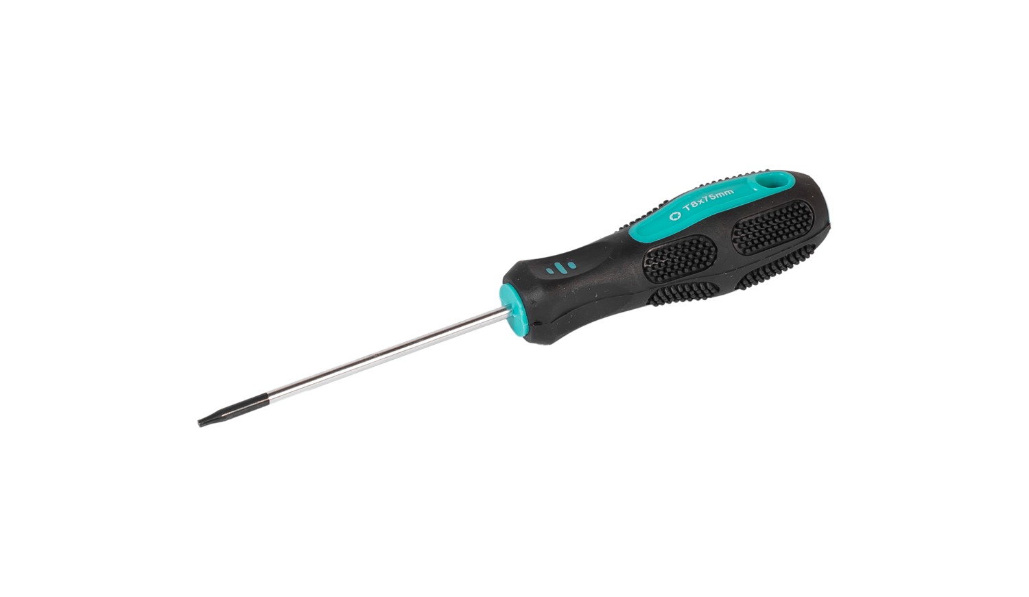 Викрутка магнітна MASTERTOOL TORX T8х75 мм ручка з TPR покриттям 49-0087 view 1