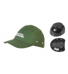 Каскетка захисна MASTERTOOL б/п ABS EVA-54-59 II-EN 812 зелена 81-2005
