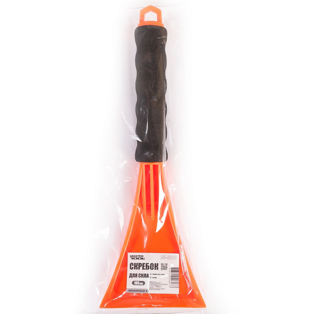 Скребок автомобільний для льоду MASTERTOOL 100х280 мм з ручкою 84-0010 view 2