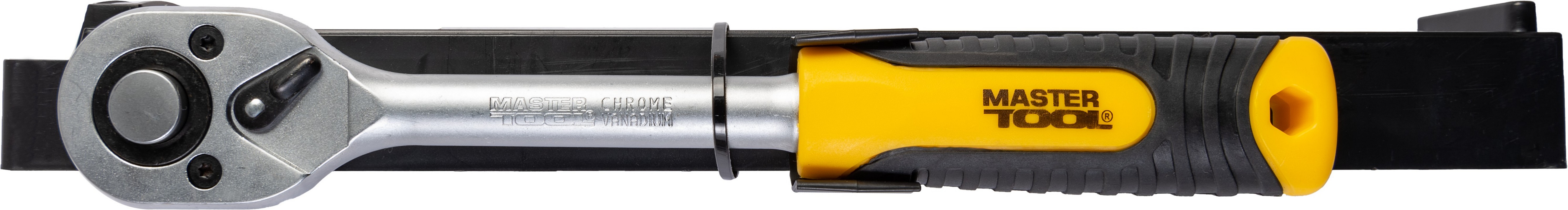 Набір головок торцевих 6-гранних MASTERTOOL ½" 8-19 мм з тріскачкою 72 зубці CrV 11 шт 78-1311 view 4