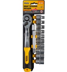Набір головок торцевих 6-гранних MASTERTOOL ½