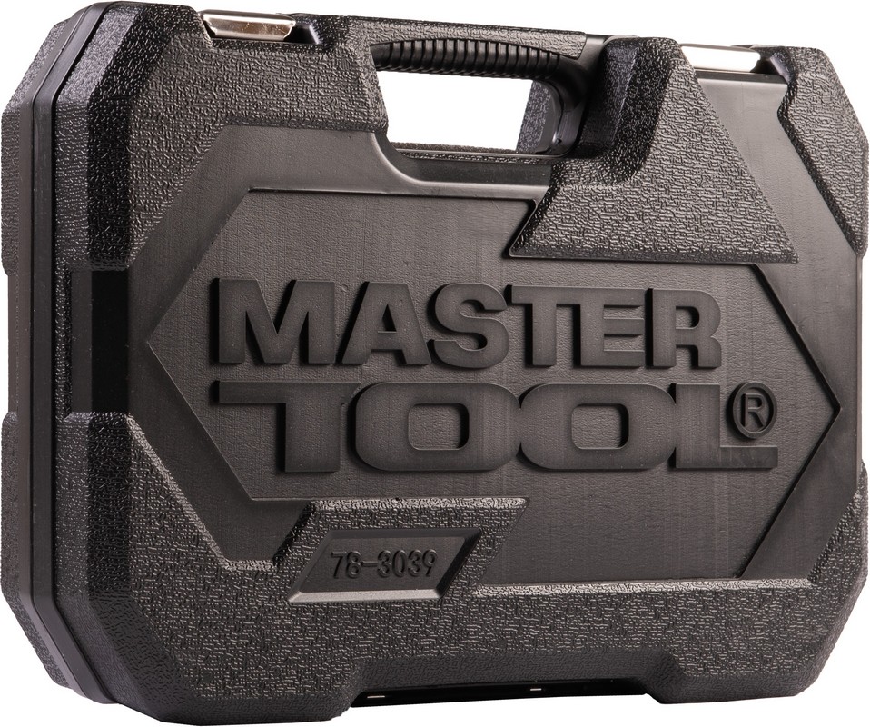 Набір інструментів MASTERTOOL ⅜" 39 шт 8-22 мм CrV кейс з металевими замками 78-3039 view 10