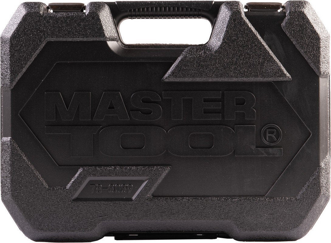 Набір інструментів MASTERTOOL ⅜" 39 шт 8-22 мм CrV кейс з металевими замками 78-3039 view 9