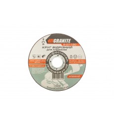 Диск абразивний відрізний для алюмінію GRANITE 125 x 1,0 x 22,2 8-07-120