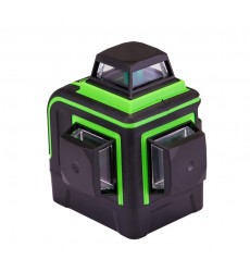 Рівень лазерний MASTERTOOL 10 м ±0.2 мм/м 3 гол H/V/H+V H360°/2хV360° ±3° GREEN/510 нм клас II IP54 Li-ion/ААх3 сумка 30-1913