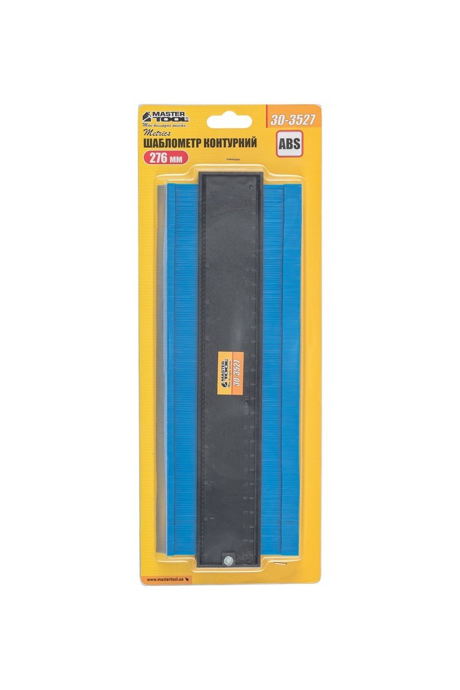 Шаблометр контурний MASTERTOOL 276х100х21 мм 30-3527 view 5