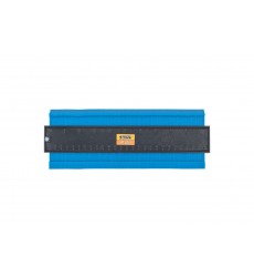 Шаблометр контурний MASTERTOOL 276х100х21 мм 30-3527