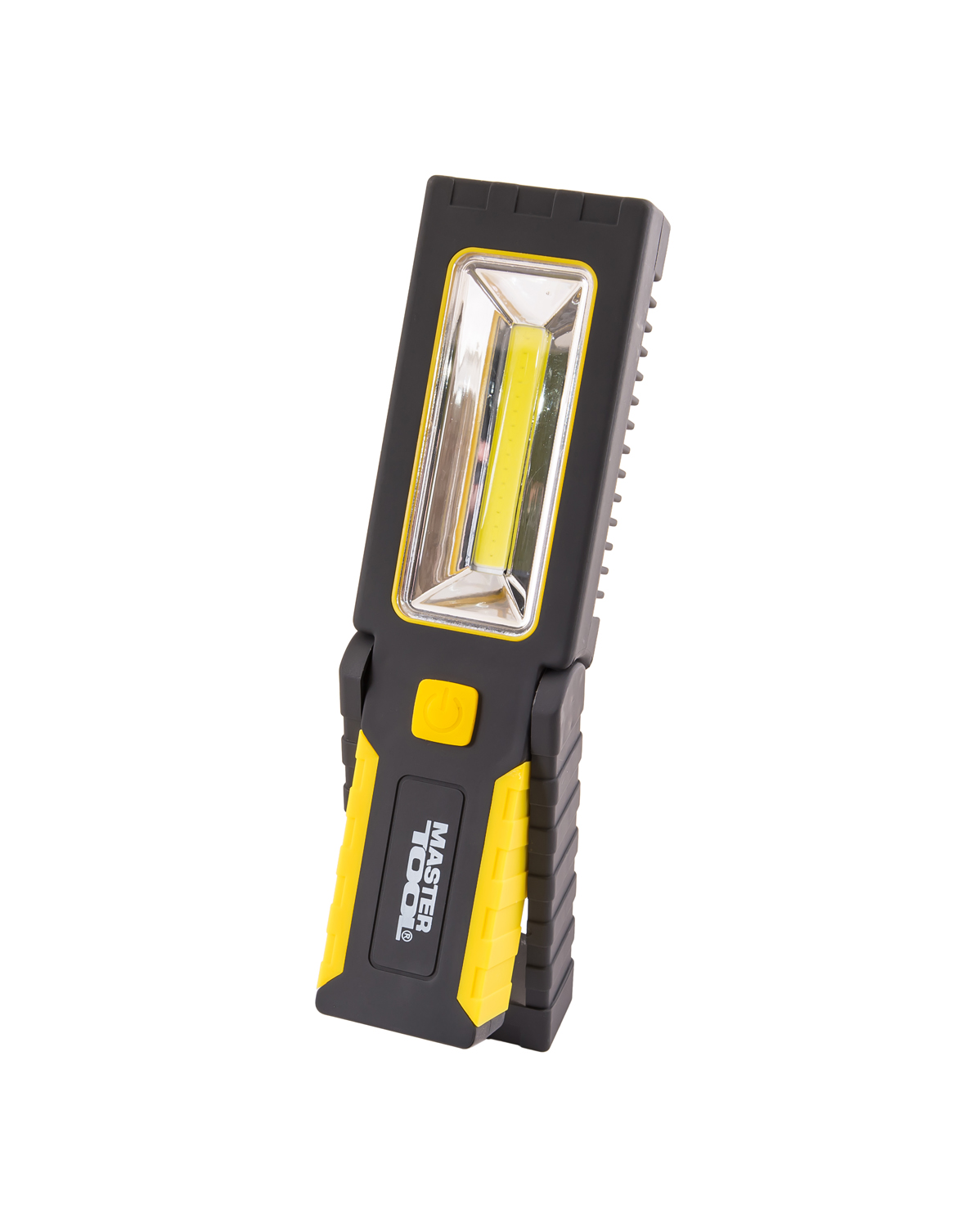 Ліхтар магнітний з підвісом MASTERTOOL 220х54х28 мм 4xLED+COB LED 3xAAA ABS 94-0808 view 2