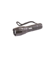 Ліхтарик з регулюванням фокусу MASTERTOOL 5 режимів 130х38х28 мм CREE XM-L T6 LED 3xAAA/1x18650 AL 94-0819