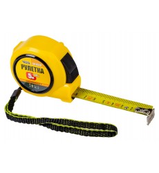Рулетка MASTERTOOL 5 м×19 мм автоматичний фіксатор полотна 68-0519
