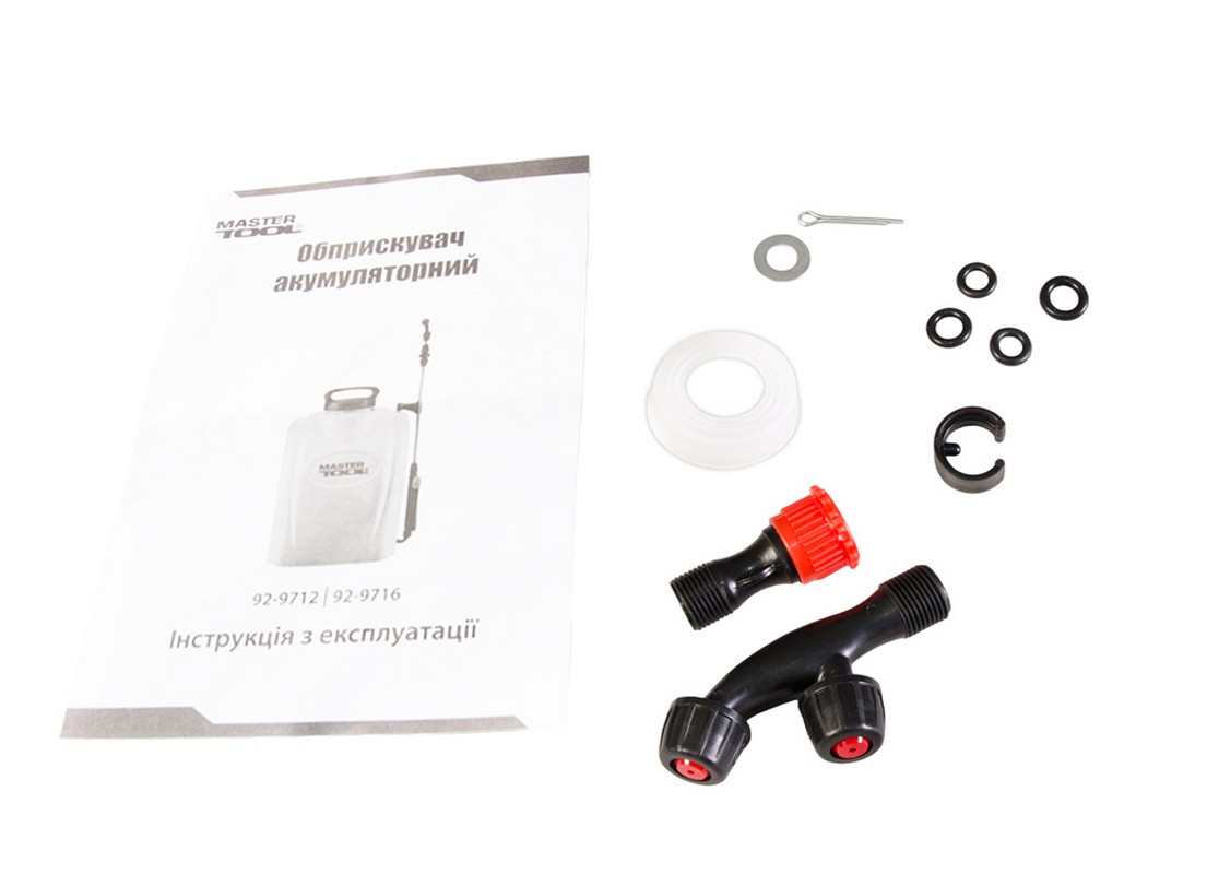 Обприскувач акумуляторний MASTERTOOL "Premium" 12 л 12V 8Ah 92-9712 view 6