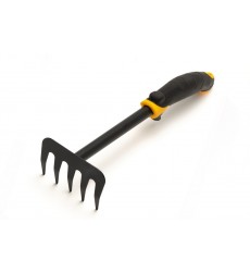 Граблі садові MASTERTOOL 5 зубів 300×95 мм з двокомпонентною ручкою 14-6174