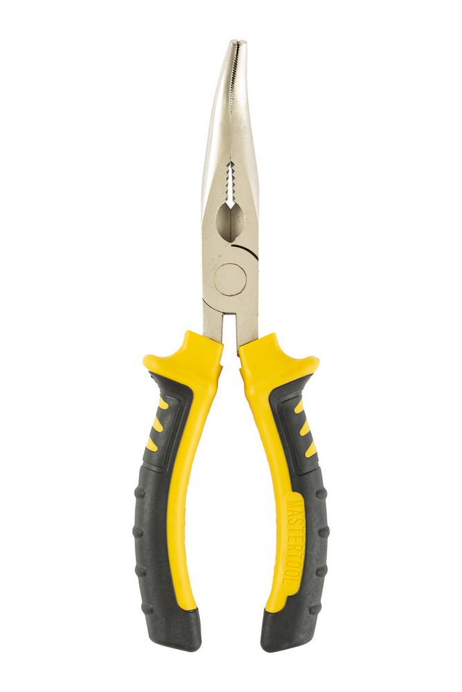 Щипці вигнуті MASTERTOOL 180 мм С55/HRC 45~50 23-3180 view 4