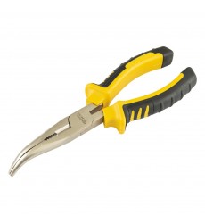 Щипці вигнуті MASTERTOOL 180 мм С55/HRC 45~50 23-3180