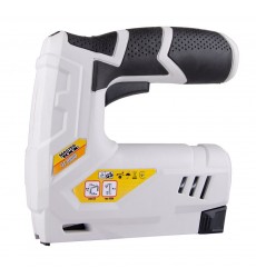 Степлер акумуляторний MASTERTOOL 2-в-1 скоба R53 6–14 мм/цвях 18GA 15 мм, Li-Ion 1300 mAh, 3.6 В 41-0800