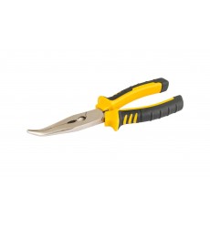 Щипці вигнуті MASTERTOOL 200 мм С55/HRC 45~50 23-3200