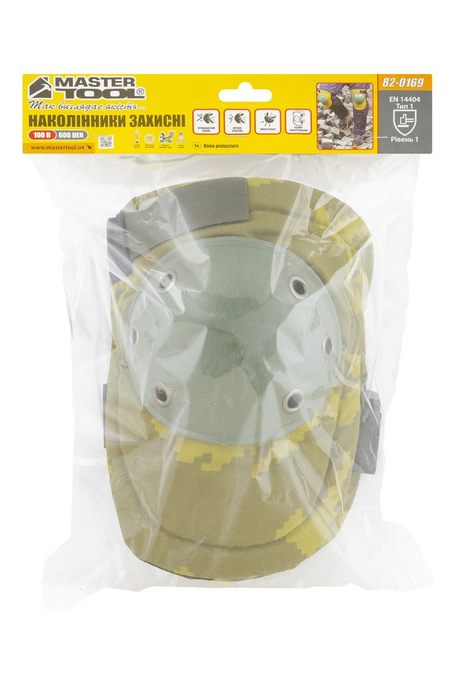 Наколінники захисні MASTERTOOL MILITARY PE II-EN 14404 82-0169 view 5