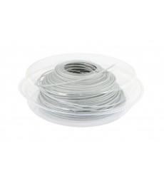 Жилка для тримера MASTERTOOL STEEL CORD зі сталевим сердечником 2.4 мм × 46 м 19-2012