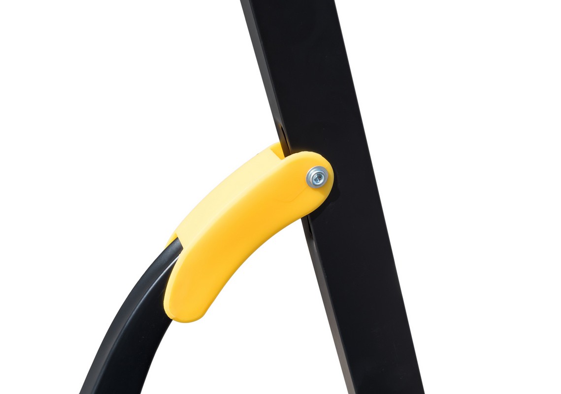Драбина алюміній/сталь MASTERTOOL 6 ступенів h=1282 мм max 150 кг 79-1206 view 10