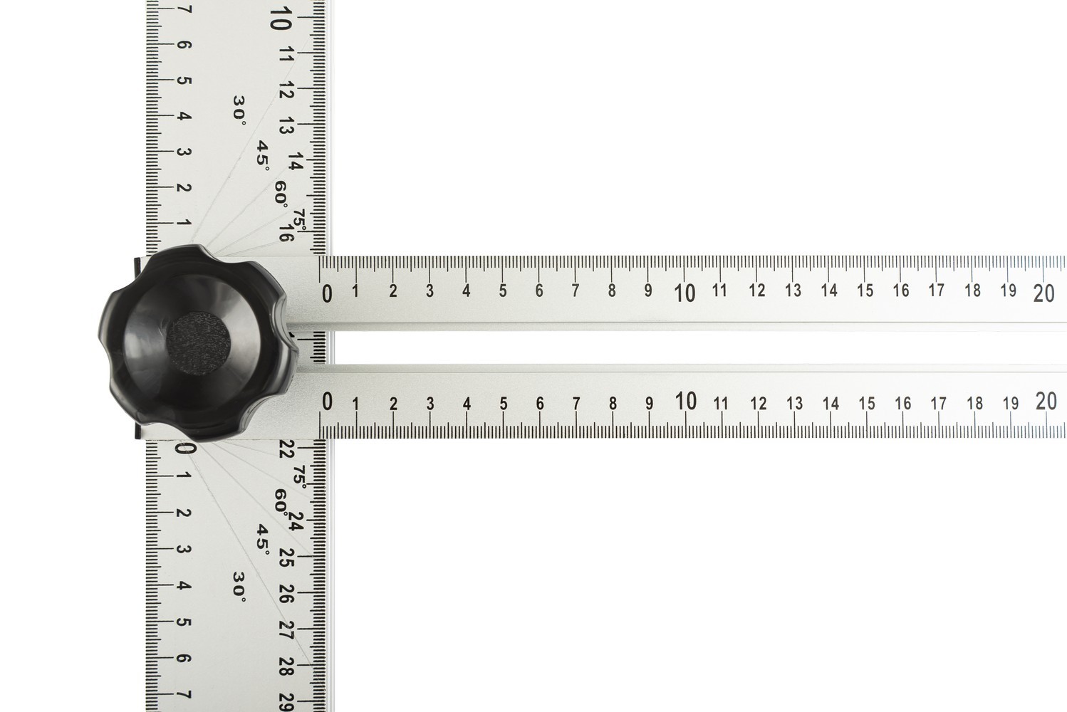 Кутник регульований для листових матеріалів MASTERTOOL 1270х560 мм AL 30-3512 view 3