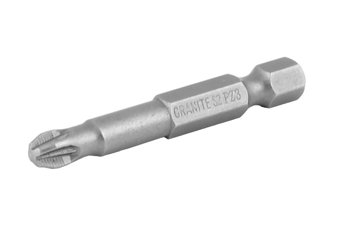 Насадка викруткова GRANITE PZ3 50 мм ¼" S2 набір 2 шт 10-93-500 view 1
