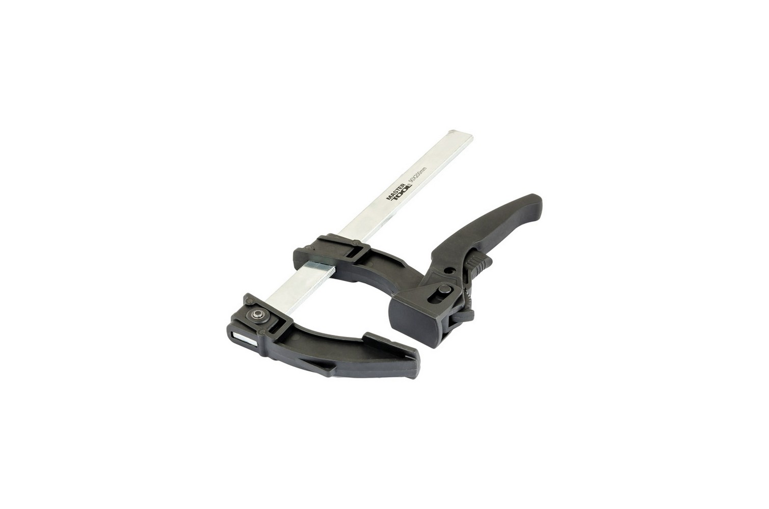 Струбцина столярна MASTERTOOL F-Type швидкозатискна 200×90 мм 600 Н 07-0013 view 2